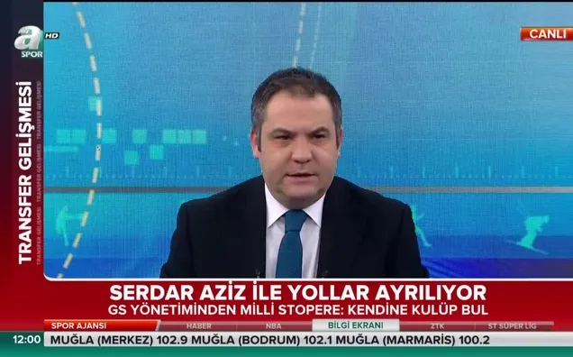 Serdar Aziz ile yollar ayrılıyor