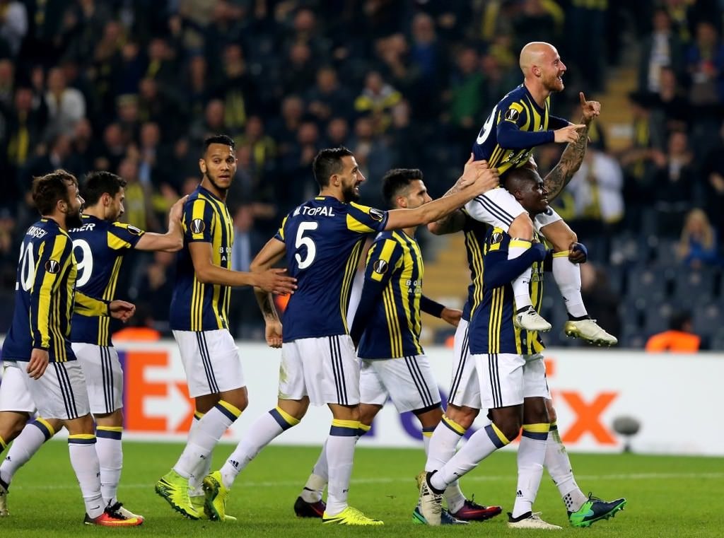 Fenerbahçe - Zorya Luhansk maçından kareler