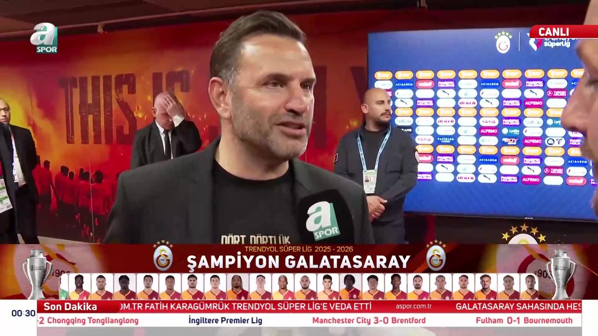 Okan Buruk: Çok zorlu bir sezon geçirdik! - Aspor