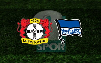Bayer Leverkusen Hertha Berlin maçı ne zaman, saat kaçta? Hangi kanalda yayınlanacak? | Leverkusen Hertha Berlin CANLI İZLE