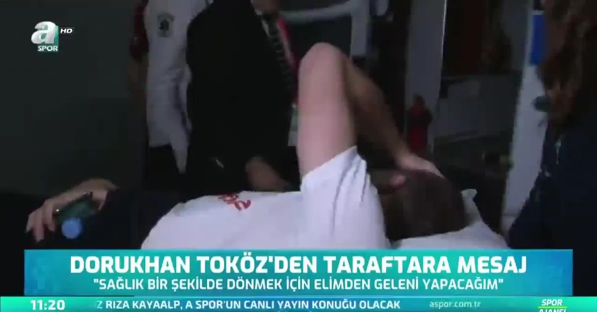 Dorukhan Toköz'den taraftarlara mesaj