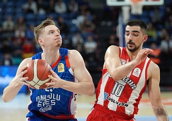 Anadolu Efes sahasında kazandı!