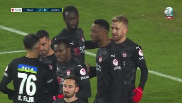 GOL | Sivasspor 2-0 Ankaragücü