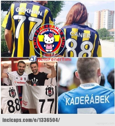 Beşiktaş’ın şampiyonluk capsleri!