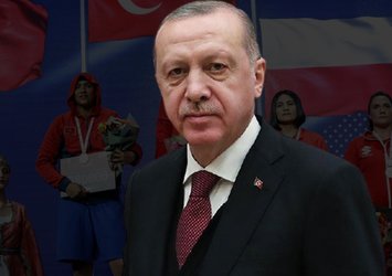 Başkan Erdoğan'dan şampiyon boksörlere tebrik!