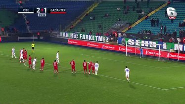 GOL | Çaykur Rizespor 3-1 Gaziantep FK