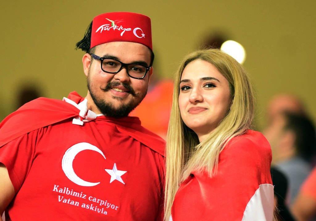 Türkiye-Kosova maçından kareler