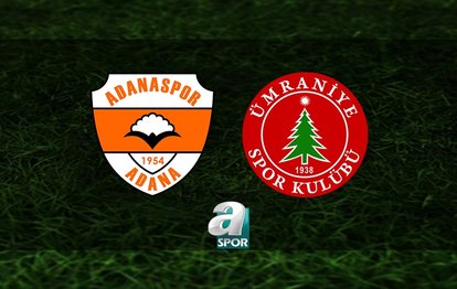 Adanaspor-Central Hospital Ümraniyespor maçı ne zaman ve saat kaçta? Hangi kanalda? | Trendyol 1. Lig