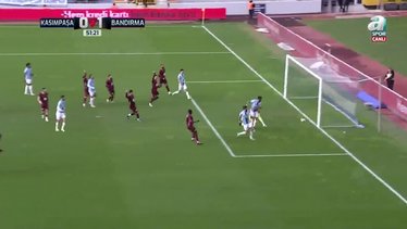 Kasımpaşa 0-1 Bandırmaspor (ÖZET İZLE)