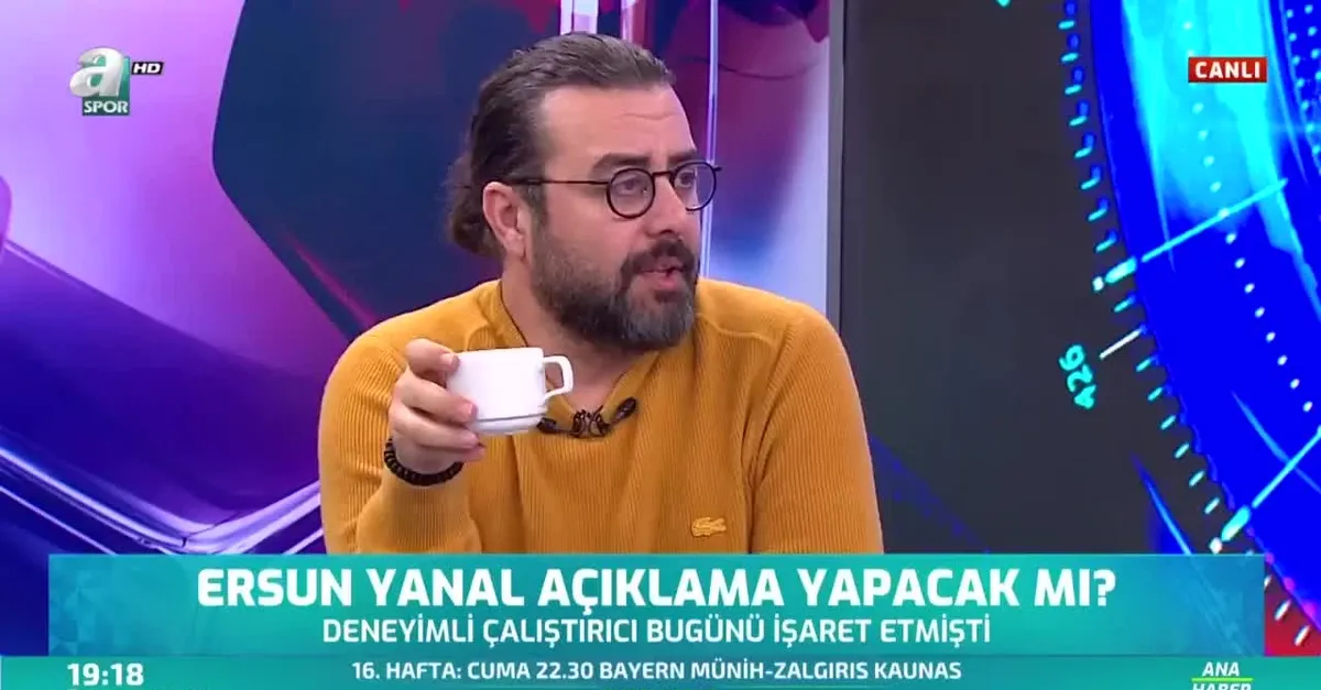 Canlı yayında açıkladı! "Ersun Yanal vazgeçti"