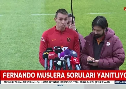 Galatasaray'da Muslera konuştu