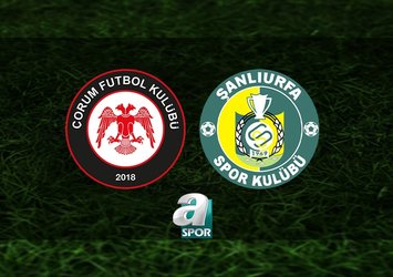 Çorum FK-Şanlıurfaspor maçı ne zaman, saat kaçta, hangi kanalda canlı yayınlanacak? | Trendyol 1. Lig