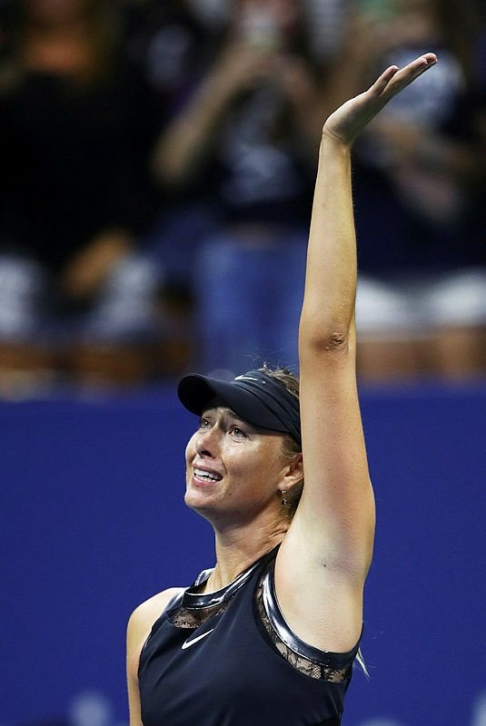 Sharapova’nın gözyaşları