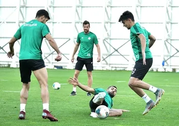 Konya’dan 4 eksikle antrenman