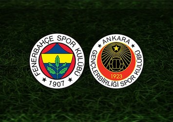 Fenerbahçe - Gençlerbirliği maçı saat kaçta ve hangi kanalda?