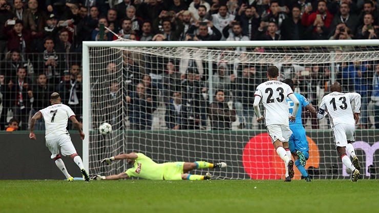 Beşiktaş Şampiyonlar Ligi’nin de efendisi oldu