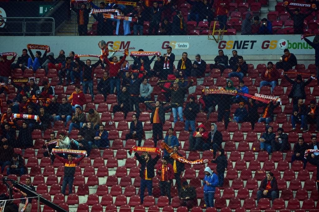 Galatasaray-Gençlerbirliği karşılaşmasından kareler