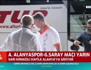 Galatasaray Alanya'ya gitti