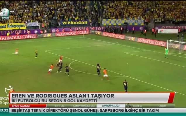 Eren ve Rodrigues Aslan'ı taşıyor
