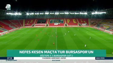 Göztepe 4-5 Bursaspor (MAÇ ÖZETİ)