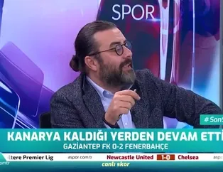"Vedat kırmızı kartı bilerek gördüyse alnından öpüyorum, helal olsun"