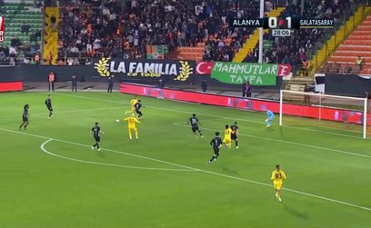 GOL | Corendon Alanyaspor 0-2 Galatasaray