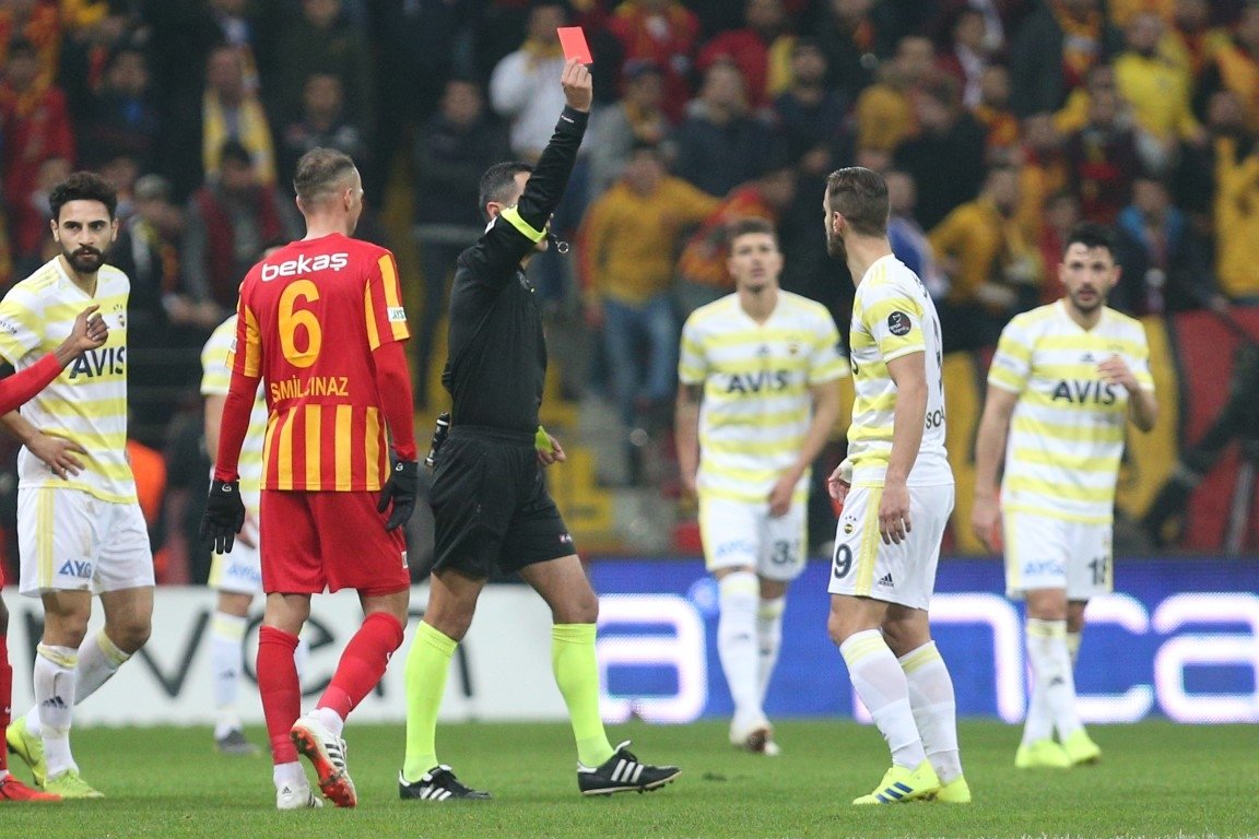 Kayserispor - Fenerbahçe maçından kareler!
