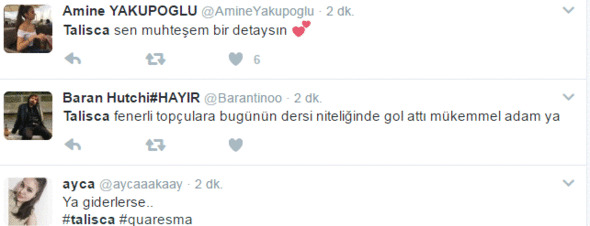 Talisca sosyal medyayı salladı