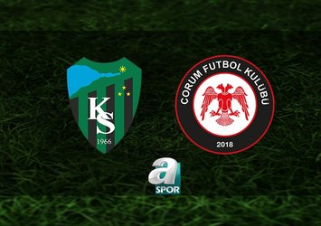 Kocaelispor-Ahlatcı Çorum FK maçı saat kaçta?