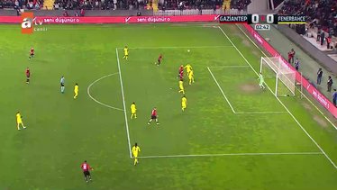 Gaziantep FK'nın golüne ofsayt engeli!