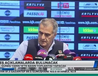 Şenol Güneş basın toplantısı düzenleyecek