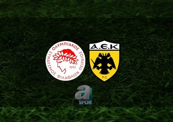 Olympiakos - AEK maçı ne zaman?