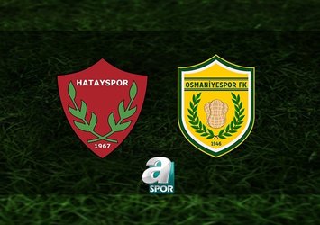 Hatayspor - Osmaniyespor FK | CANLI