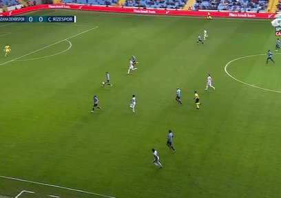 GOL | Adana Demirspor 0-1 Çaykur Rizespor