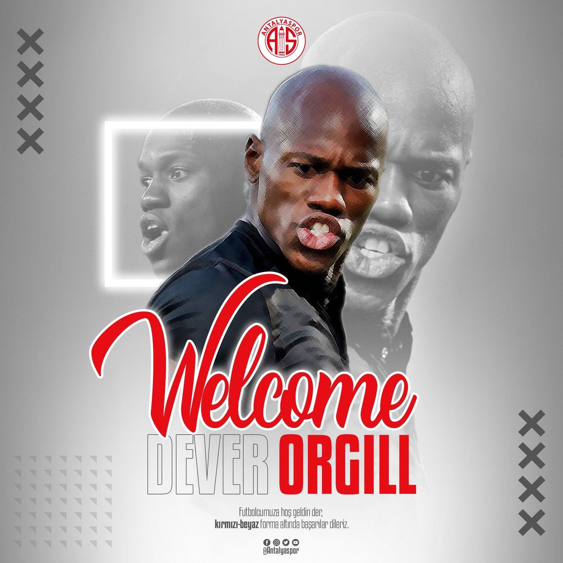 Dever Orgill Antalyaspor'da - Aspor