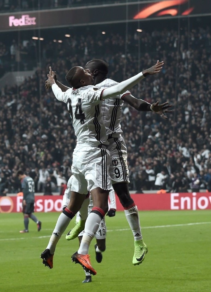 Beşiktaş maçına damga vuran koreografi