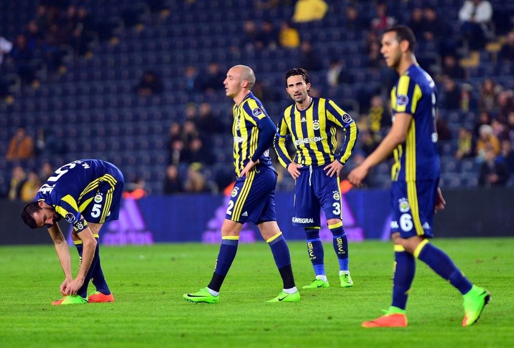 Fenerbahçe-Atiker Konyaspor karşılaşmasından kareler