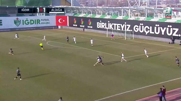 GOL | Iğdır FK 2-1 Aliağa FK