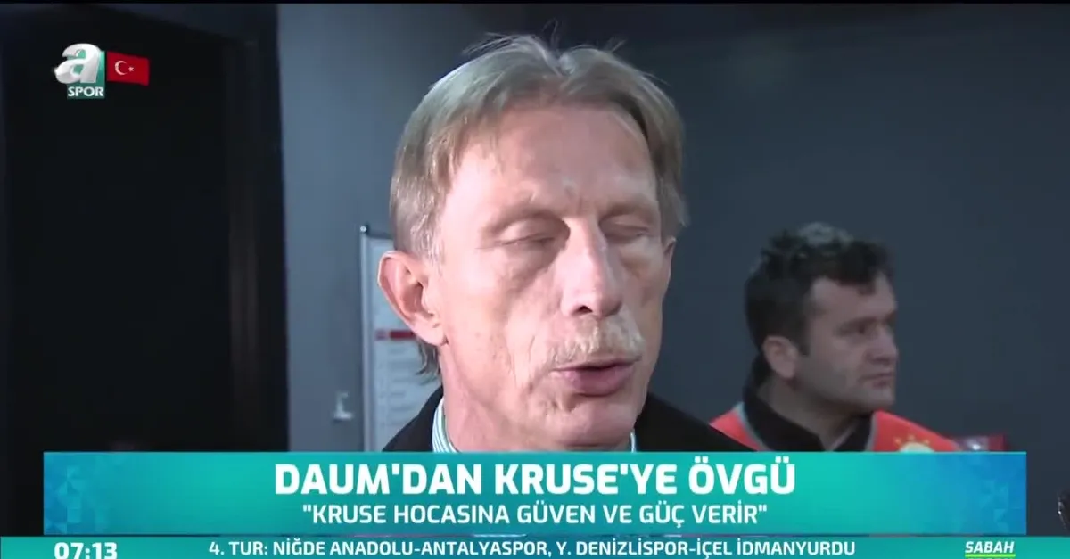 Daum'dan Kruse'ye övgü