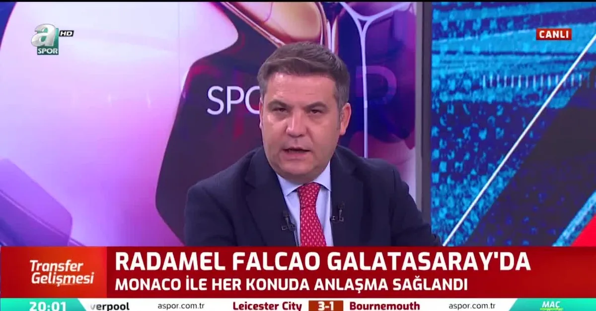 Ve mutlu son! Radamel Falcao Galatasaray'da