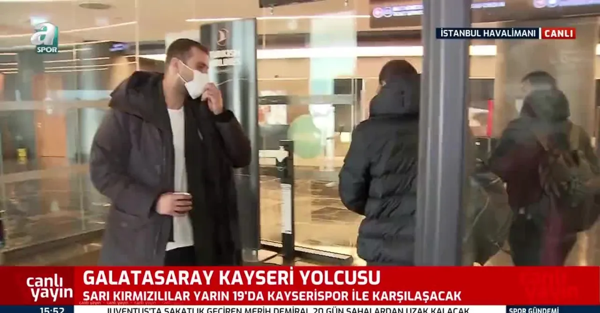 Galatasaray Kayseri'ye uçtu!