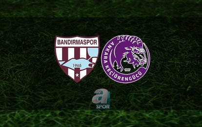 Bandırmaspor - Ankara Keçiörengücü maçı ne zaman, saat kaçta ve hangi kanalda? | TFF 1. Lig