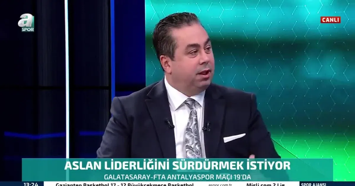 Canlı yayında duyurdu! "Diego Costa'nın G.Saray'a transferi..."