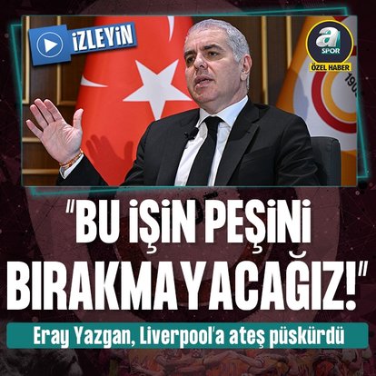 Eray Yazgan: Bu işin peşini bırakmayacağız