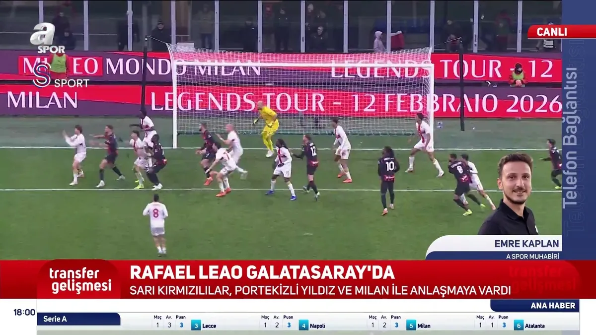 Rafael Leao, Galatasaray'da!
