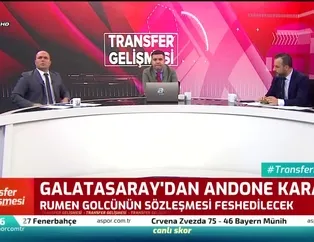 Galatasaray'dan flaş Andone kararı!
