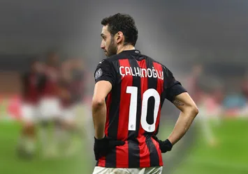 Milan kazandı! Hakan maça damga vurdu