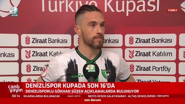 Brahim Darri ve Gökhan Süzen Galatasaray - Denizlispor maçı sonrası konuştu