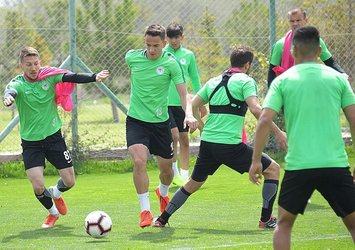 Konyaspor ara vermeden Alanyaspor'a hazırladı