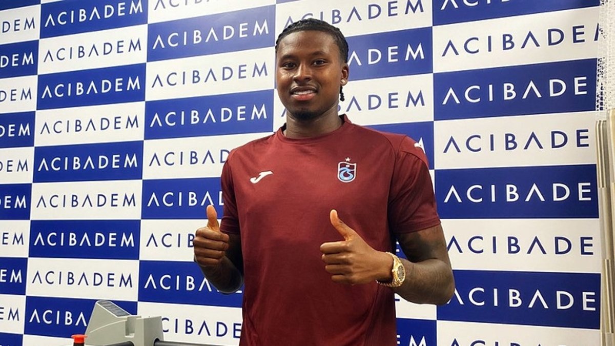 Trabzonspor'da Sidny Cabral Sağlık Kontrolünü Tamamladı